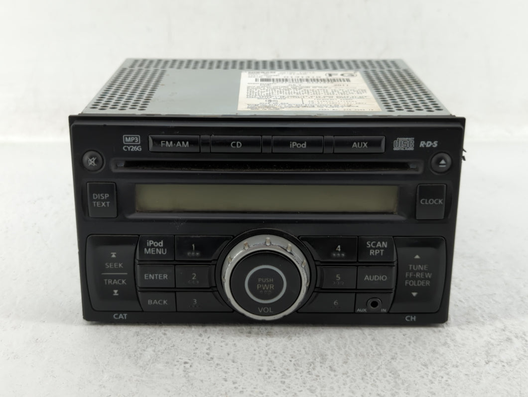 2011-2015 Nissan Rogue Radio AM FM Cd Player Receiver Replacement P/N:28185 1VK1A 28185 1VX2A Fits 2011 2012 2013 2014 2015 OEM Used Auto Parts