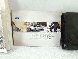 2015 Ford Fusion Owners Manual Book Guide OEM Used Auto Parts