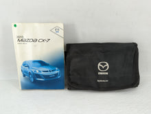 2010 Mazda Cx-7 Owners Manual Book Guide OEM Used Auto Parts