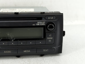 2012-2014 Toyota Prius C Radio AM FM Cd Player Receiver Replacement P/N:86120-52D10 Fits 2012 2013 2014 OEM Used Auto Parts