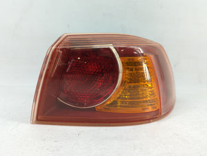 2008 Mitsubishi Lancer Tail Light Assembly Passenger Right OEM Fits OEM Used Auto Parts - Oemusedautoparts1.com