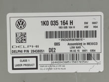 2014-2016 Volkswagen Beetle Radio AM FM Cd Player Receiver Replacement P/N:1K0 035 164 J 1K0 035 164 H Fits 2014 2015 2016 2017 OEM Used Auto Parts