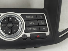 2014-2017 Infiniti Qx50 Radio Control Panel