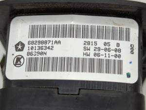 2012-2016 Chrysler Town & Country Master Power Window Switch Replacement Driver Side Left P/N:68298871AA 68110871AA Fits OEM Used Auto Parts