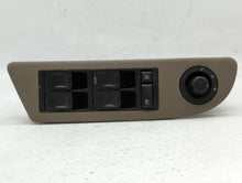 2006-2010 Dodge Charger Master Power Window Switch Replacement Driver Side Left P/N:56040676AA 04602780AA Fits OEM Used Auto Parts
