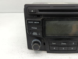 2012-2015 Hyundai Sonata Radio AM FM Cd Player Receiver Replacement P/N:96180-3Q700 96180-3Q600 Fits 2012 2013 2014 2015 OEM Used Auto Parts