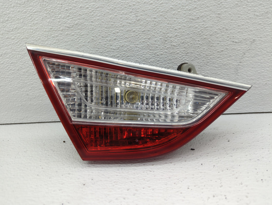 2011-2014 Hyundai Sonata Tail Light Assembly Driver Left OEM P/N:92403-3Q Fits 2011 2012 2013 2014 OEM Used Auto Parts