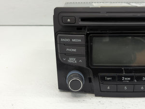 2012-2015 Hyundai Sonata Radio AM FM Cd Player Receiver Replacement P/N:96180-3Q700 96180-3Q600 Fits 2012 2013 2014 2015 OEM Used Auto Parts