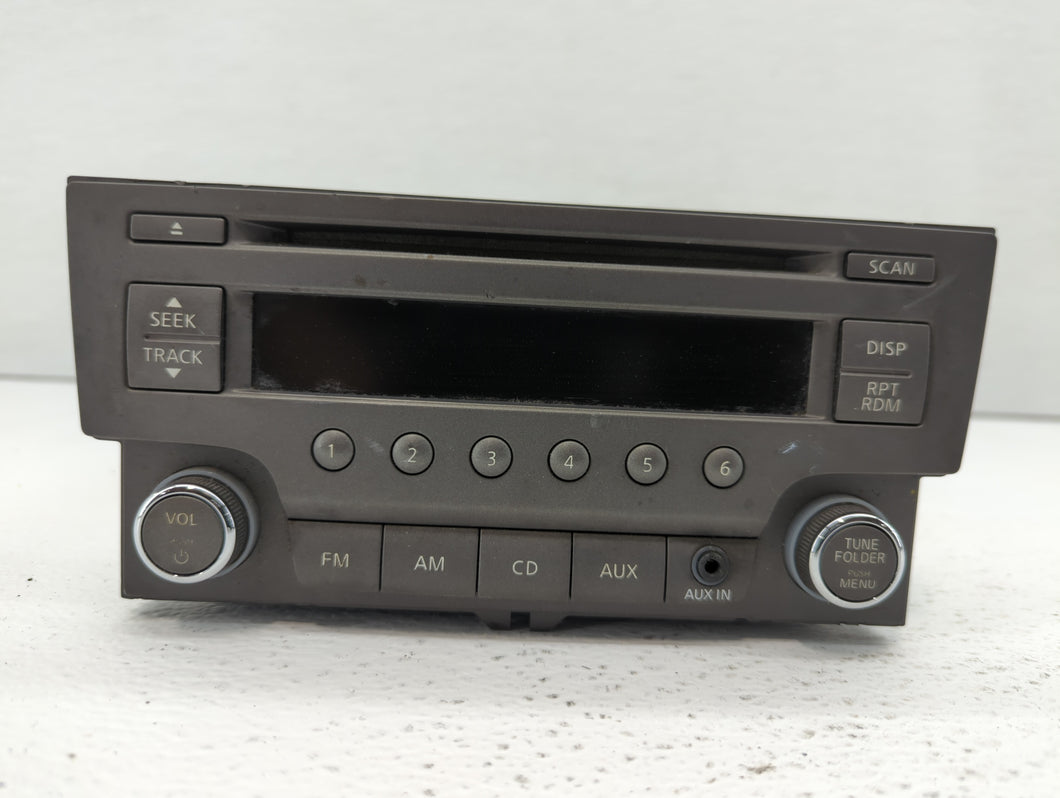 2013-2014 Nissan Sentra Radio AM FM Cd Player Receiver Replacement P/N:28185-3PA2A 28185-3RA2D Fits 2013 2014 OEM Used Auto Parts