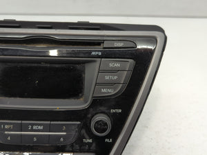 2014-2016 Hyundai Elantra Radio AM FM Cd Player Receiver Replacement P/N:96170-3X156GU Fits 2014 2015 2016 OEM Used Auto Parts