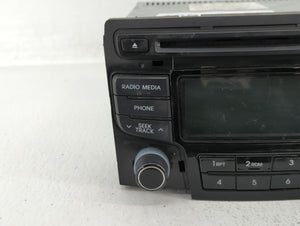 2012-2014 Hyundai Sonata Radio AM FM Cd Player Receiver Replacement P/N:96180-3Q700 Fits 2012 2013 2014 OEM Used Auto Parts