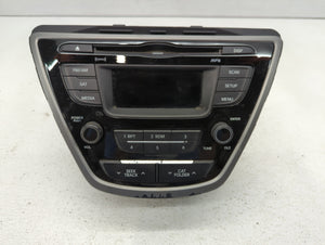 2014-2016 Hyundai Elantra Radio AM FM Cd Player Receiver Replacement P/N:96170-3X156GU Fits 2014 2015 2016 OEM Used Auto Parts