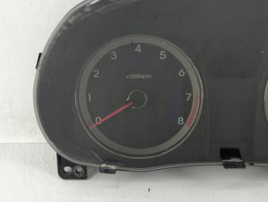 2012-2014 Hyundai Accent Instrument Cluster Speedometer Gauges P/N:94001-1R015 94001-1R000 Fits 2012 2013 2014 OEM Used Auto Parts