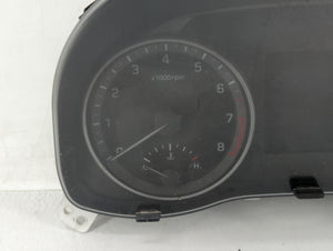 2017-2018 Hyundai Elantra Instrument Cluster Speedometer Gauges P/N:157590-15201 94011-F3012 Fits 2017 2018 OEM Used Auto Parts