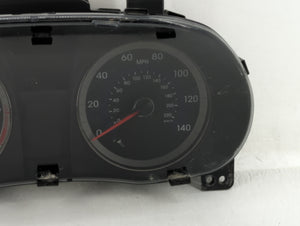 2012 Hyundai Accent Instrument Cluster Speedometer Gauges P/N:94001-1R510 Fits OEM Used Auto Parts