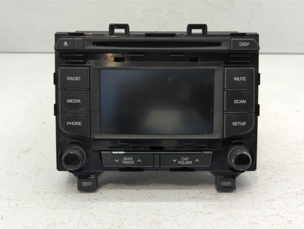 2015-2017 Hyundai Sonata Radio AM FM Cd Player Receiver Replacement P/N:96180-C20504X 96180-C2000 Fits 2015 2016 2017 OEM Used Auto Parts