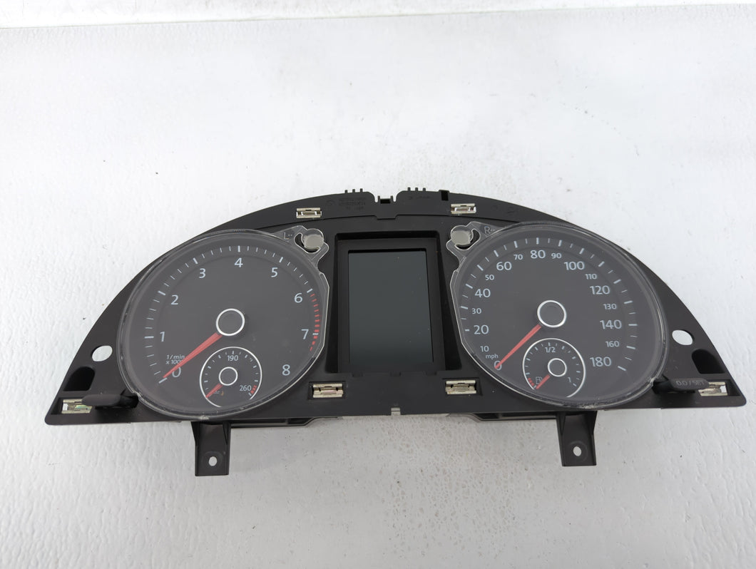 2010-2011 Volkswagen Cc Instrument Cluster Speedometer Gauges P/N:3C8 920 970 M 3C8920970M Fits 2010 2011 OEM Used Auto Parts