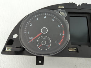 2010-2011 Volkswagen Cc Instrument Cluster Speedometer Gauges P/N:3C8 920 970 M 3C8920970M Fits 2010 2011 OEM Used Auto Parts