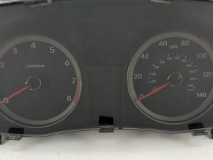 2012-2014 Hyundai Accent Instrument Cluster Speedometer Gauges P/N:94001-1R510 Fits 2012 2013 2014 OEM Used Auto Parts