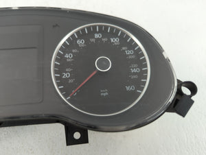 2011-2012 Volkswagen Jetta Instrument Cluster Speedometer Gauges P/N:5C6 920 951 A Fits 2011 2012 OEM Used Auto Parts