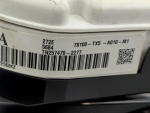 2013-2018 Acura Rdx Instrument Cluster Speedometer Gauges P/N:78100-TX5-A023-M1 78100-TX5-A010-M1 Fits OEM Used Auto Parts