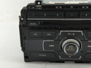 2013-2015 Honda Civic Radio AM FM Cd Player Receiver Replacement P/N:39100-TS8-L314-M1 78260-TS8-A030-M1 Fits 2013 2014 2015 OEM Used Auto Parts