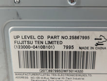 2008 Chevrolet Equinox Radio AM FM Cd Player Receiver Replacement P/N:25956994 25956995 Fits OEM Used Auto Parts