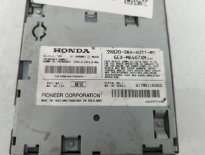 2007-2011 Honda Civic Radio AM FM Cd Player Receiver Replacement P/N:39820-SNA-A011-M1 Fits 2007 2008 2009 2010 2011 OEM Used Auto Parts