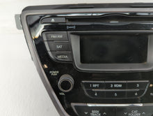 2013 Hyundai Elantra Radio AM FM Cd Player Receiver Replacement P/N:96170-3X155RA5 961703X155 Fits OEM Used Auto Parts