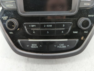 2013 Hyundai Elantra Radio AM FM Cd Player Receiver Replacement P/N:96170-3X155RA5 961703X155 Fits OEM Used Auto Parts