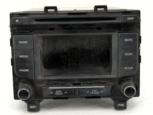 2015-2017 Hyundai Sonata Radio AM FM Cd Player Receiver Replacement P/N:96180-C20504X 96180-C2000 Fits 2015 2016 2017 OEM Used Auto Parts