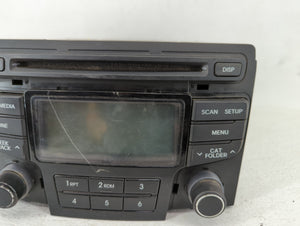 2012-2014 Hyundai Sonata Radio AM FM Cd Player Receiver Replacement P/N:96180-3Q700 Fits 2012 2013 2014 OEM Used Auto Parts