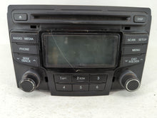 2012-2014 Hyundai Sonata Radio AM FM Cd Player Receiver Replacement P/N:96180-3Q700 Fits 2012 2013 2014 OEM Used Auto Parts