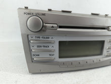 2010-2011 Toyota Camry Radio AM FM Cd Player Receiver Replacement P/N:86120-06480 Fits 2010 2011 OEM Used Auto Parts