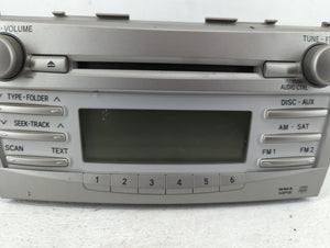 2010-2011 Toyota Camry Radio AM FM Cd Player Receiver Replacement P/N:86120-06480 Fits 2010 2011 OEM Used Auto Parts