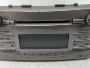 2010-2011 Toyota Camry Radio AM FM Cd Player Receiver Replacement P/N:86120-06480 Fits 2010 2011 OEM Used Auto Parts