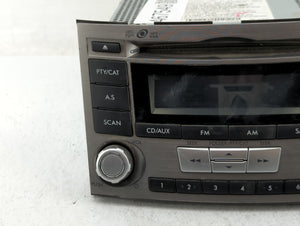 2012-2014 Subaru Legacy Radio AM FM Cd Player Receiver Replacement P/N:86201AJ61A 86271AJ60B Fits 2012 2013 2014 OEM Used Auto Parts