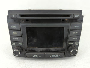 2014-2015 Hyundai Sonata Radio AM FM Cd Player Receiver Replacement P/N:96180-3Q8004X 96180-3Q8504X Fits 2014 2015 OEM Used Auto Parts