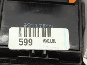 2010-2017 Chevrolet Equinox Master Power Window Switch Replacement Driver Side Left P/N:20917599 20917598 Fits OEM Used Auto Parts