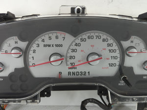 2004-2005 Mercury Mountaineer Instrument Cluster Speedometer Gauges P/N:4L2T-10849-JK 4L2T-10849-JJ Fits 2004 2005 OEM Used Auto Parts