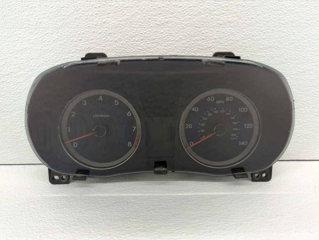 2012-2014 Hyundai Accent Instrument Cluster Speedometer Gauges P/N:94001-1R015 94001-1R000 Fits 2012 2013 2014 OEM Used Auto Parts