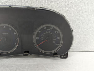 2012-2014 Hyundai Accent Instrument Cluster Speedometer Gauges P/N:94001-1R015 94001-1R000 Fits 2012 2013 2014 OEM Used Auto Parts