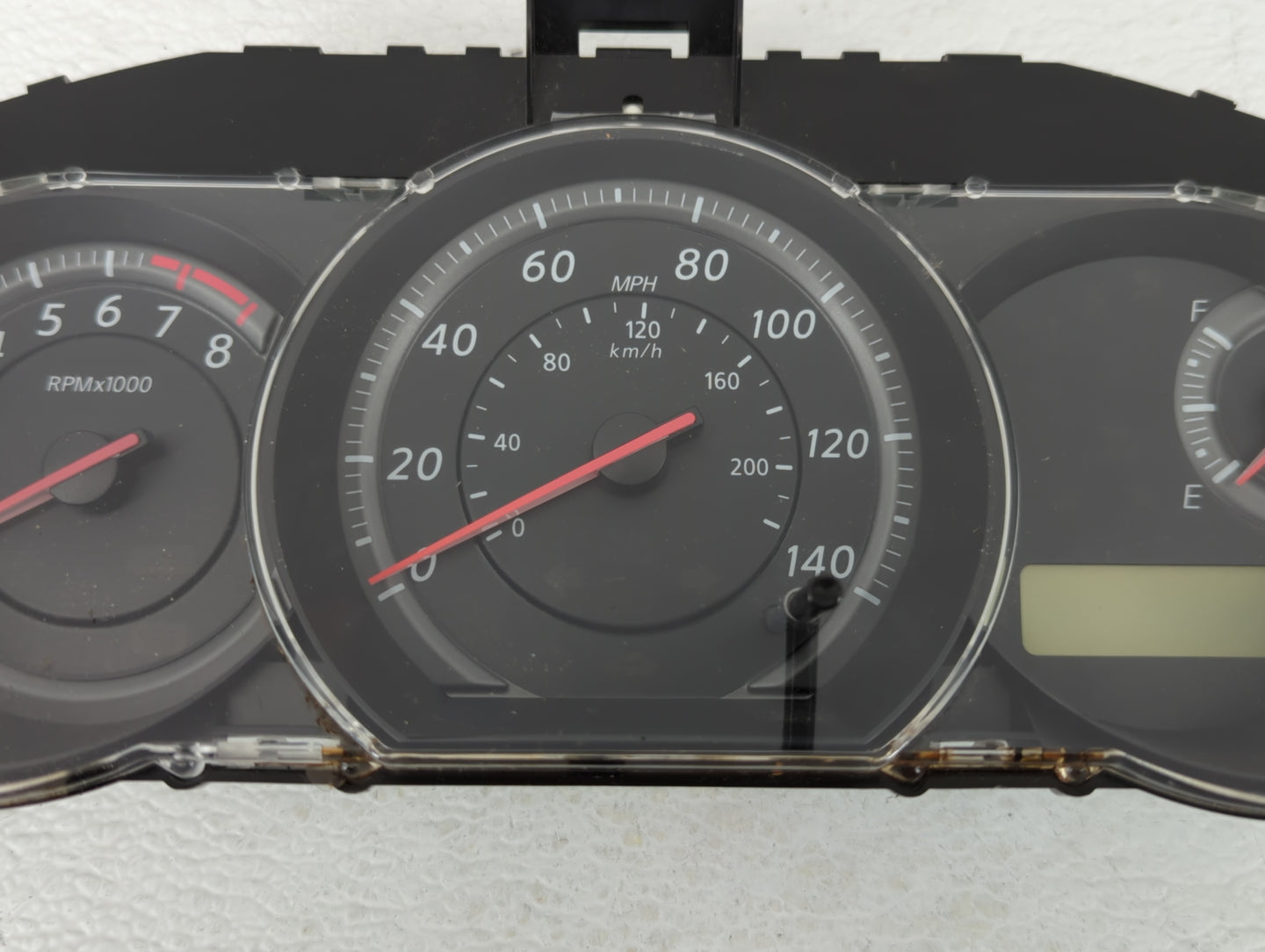 2010-2011 Nissan Versa Instrument Cluster Speedometer Gauges P/N:24810ZW83D 248W700G29 Fits 2010 2011 OEM Used Auto Parts - Oemusedautoparts1.com