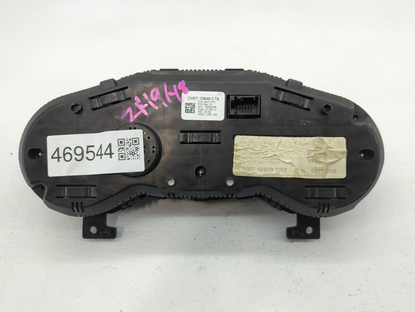2013-2014 Ford Focus Instrument Cluster Speedometer Gauges P/N:CM5T-10849-CTC CM5T-10849-CTB Fits 2013 2014 OEM Used Auto Parts - Oemusedautoparts1.com