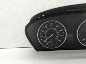 2008-2010 Bmw 528i Instrument Cluster Speedometer Gauges P/N:9 168 862 9 153 753 Fits 2008 2009 2010 OEM Used Auto Parts