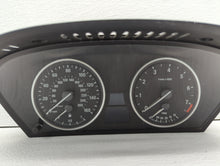 2008-2010 Bmw 528i Instrument Cluster Speedometer Gauges P/N:9 168 862 9 153 753 Fits 2008 2009 2010 OEM Used Auto Parts