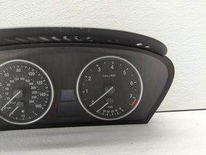 2008-2010 Bmw 528i Instrument Cluster Speedometer Gauges P/N:9 168 862 9 153 753 Fits 2008 2009 2010 OEM Used Auto Parts