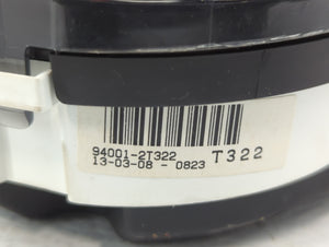 2013 Kia Optima Instrument Cluster Speedometer Gauges P/N:94001-2T322 Fits OEM Used Auto Parts