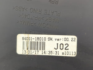 2012-2013 Hyundai Accent Instrument Cluster Speedometer Gauges P/N:94001-1R010 94001-1R000 Fits 2012 2013 OEM Used Auto Parts