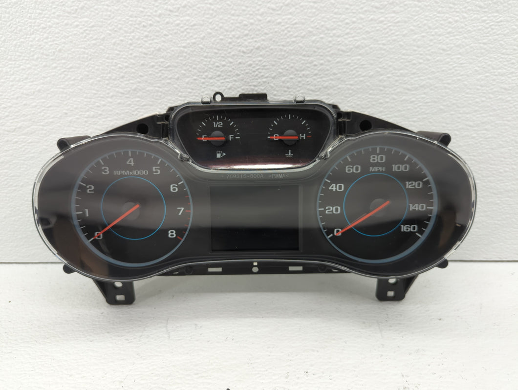 2017-2018 Chevrolet Cruze Instrument Cluster Speedometer Gauges P/N:39084635 39084636 Fits 2017 2018 OEM Used Auto Parts